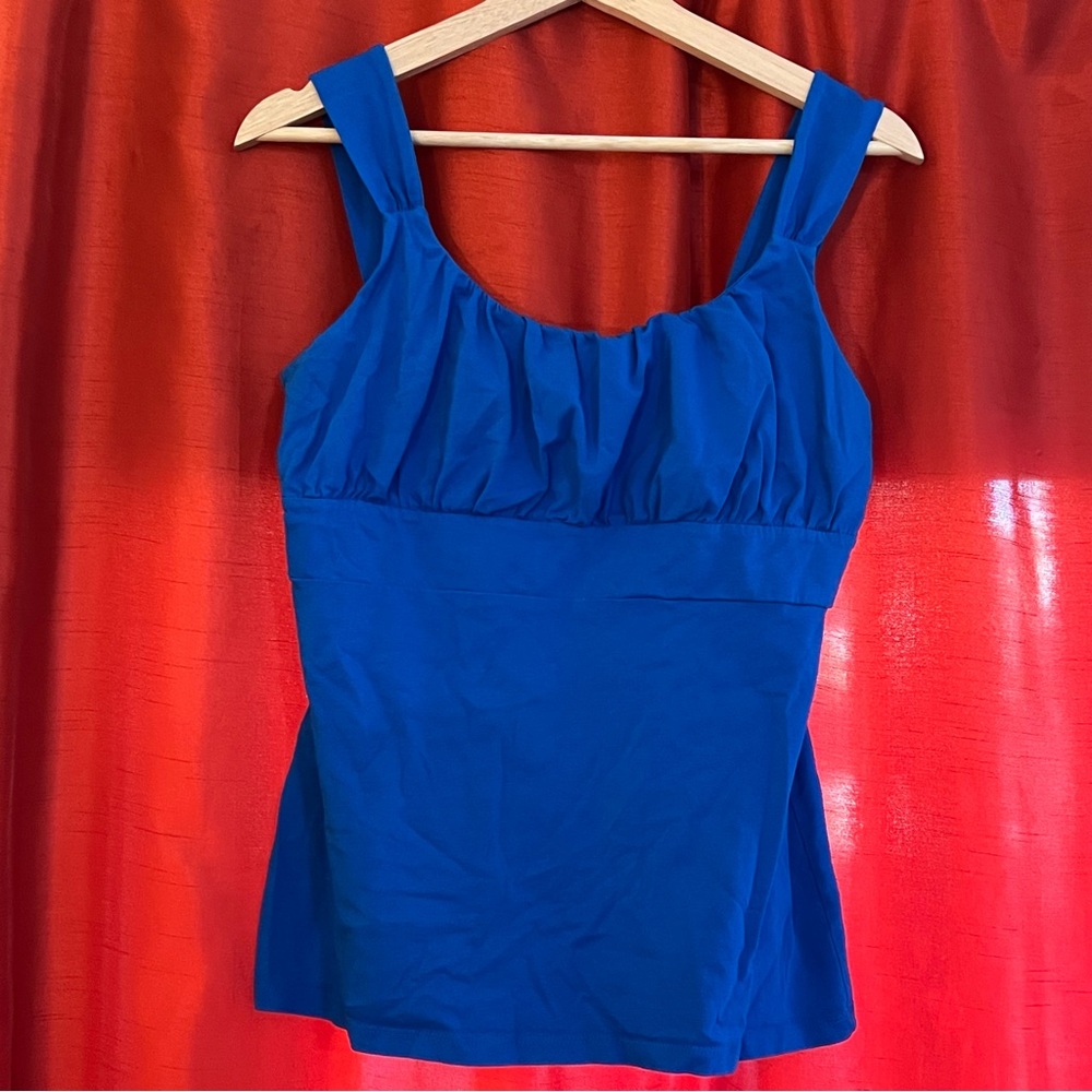PREOWNED :Ann Taylor Royal Blue Sleeveless Top | Size M